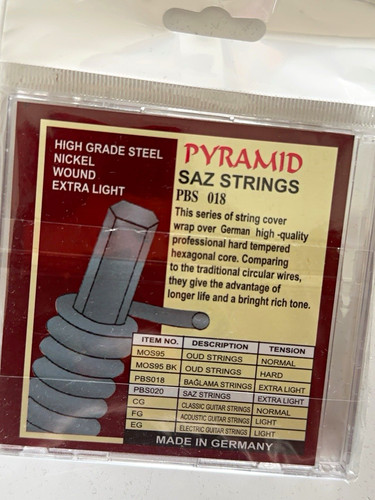 Pyramid saz baglama saiten set - saiten,