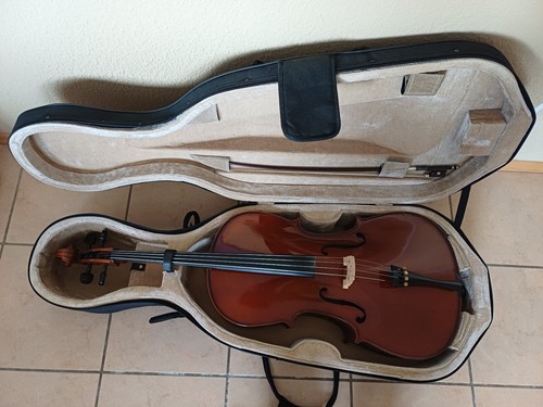 Cello mit bogen und - mit,