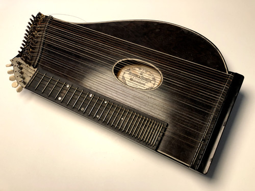 Alte zither der marke braun - marke, &