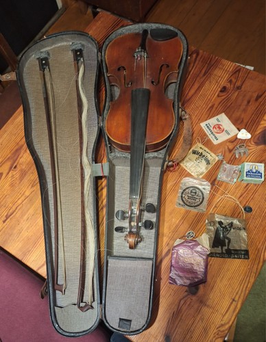 Alte geige violine aus - geige, /