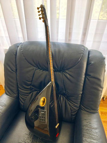 Pera saz bağlama schwarz - schwarz, mit