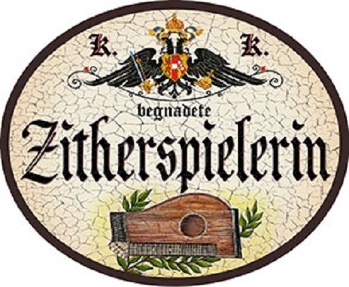 Zitherspielerin - , +