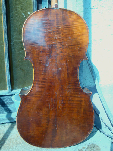 Cello 1840 old - um,