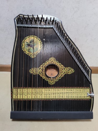 Alte antike zither zitter - alte,