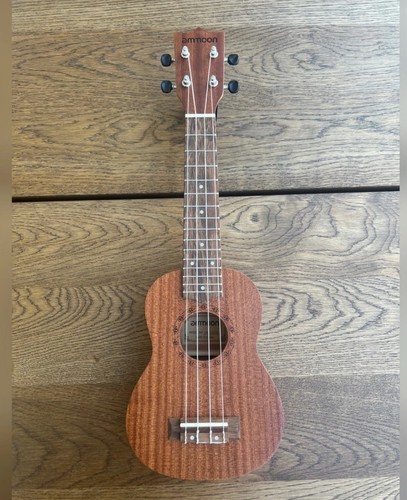 Ammoon sopran ukulele mahagoni - ammoon,