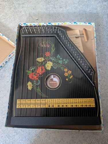 Musima zither 1978 - 1978, schwarz