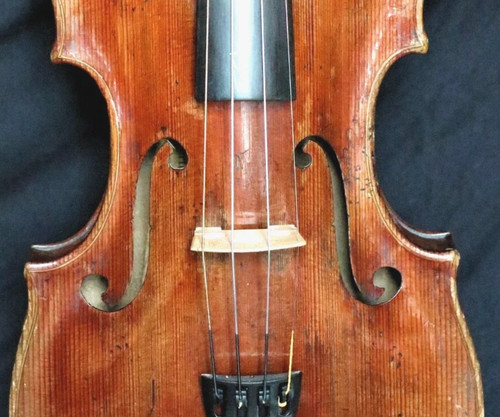 Old violin lab simpertus - old, "simpertus
