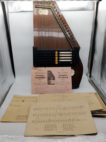 Antike akkordzither von - akkordzither,