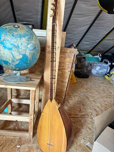 Saz langhals baglama - langhals-baglama, braun